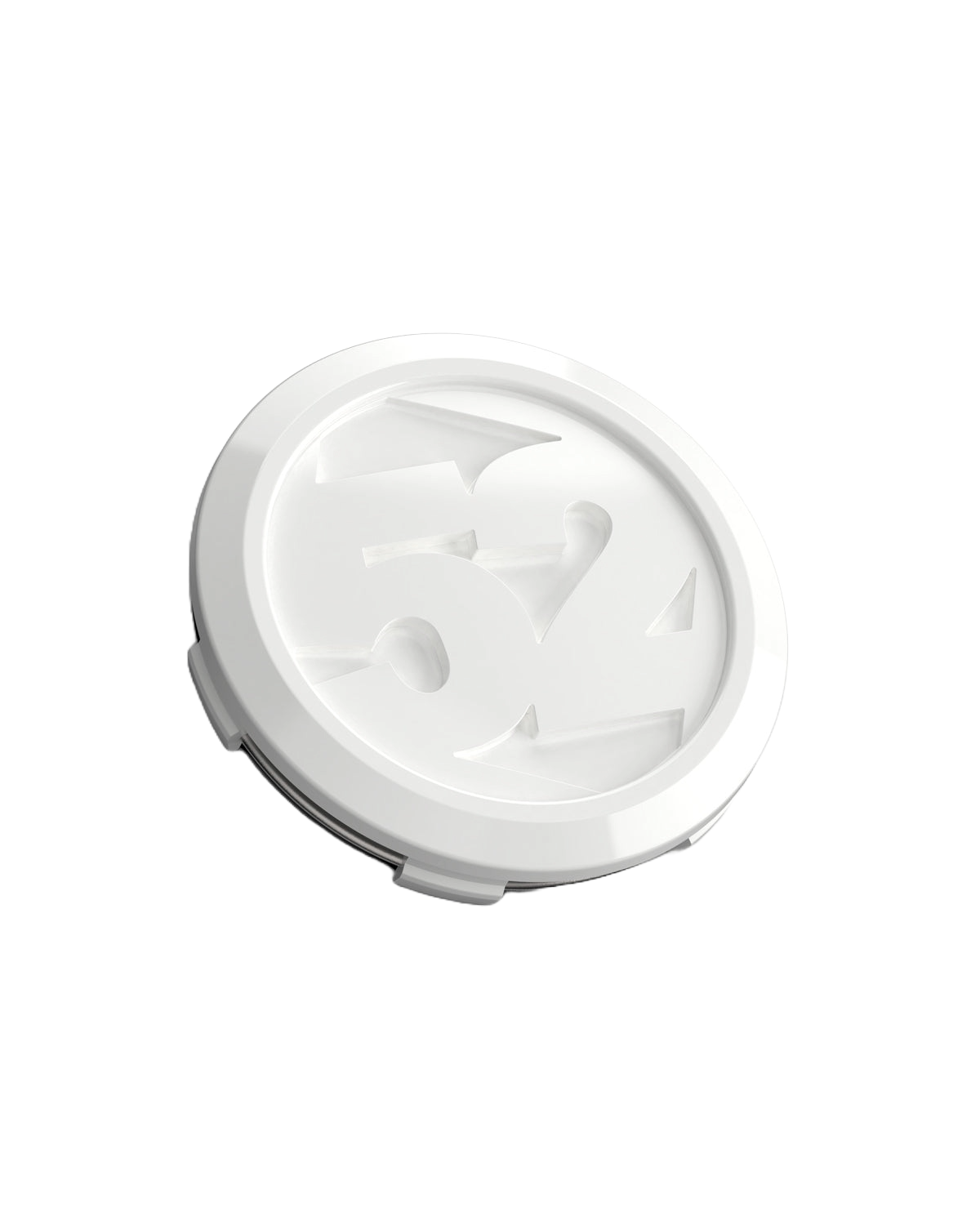 87mm HD Cap _ Classic White