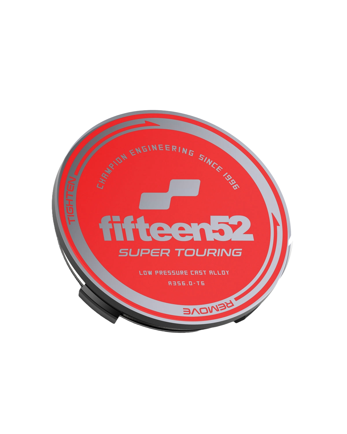 Super Touring Center Cap _ Red / Chrome
