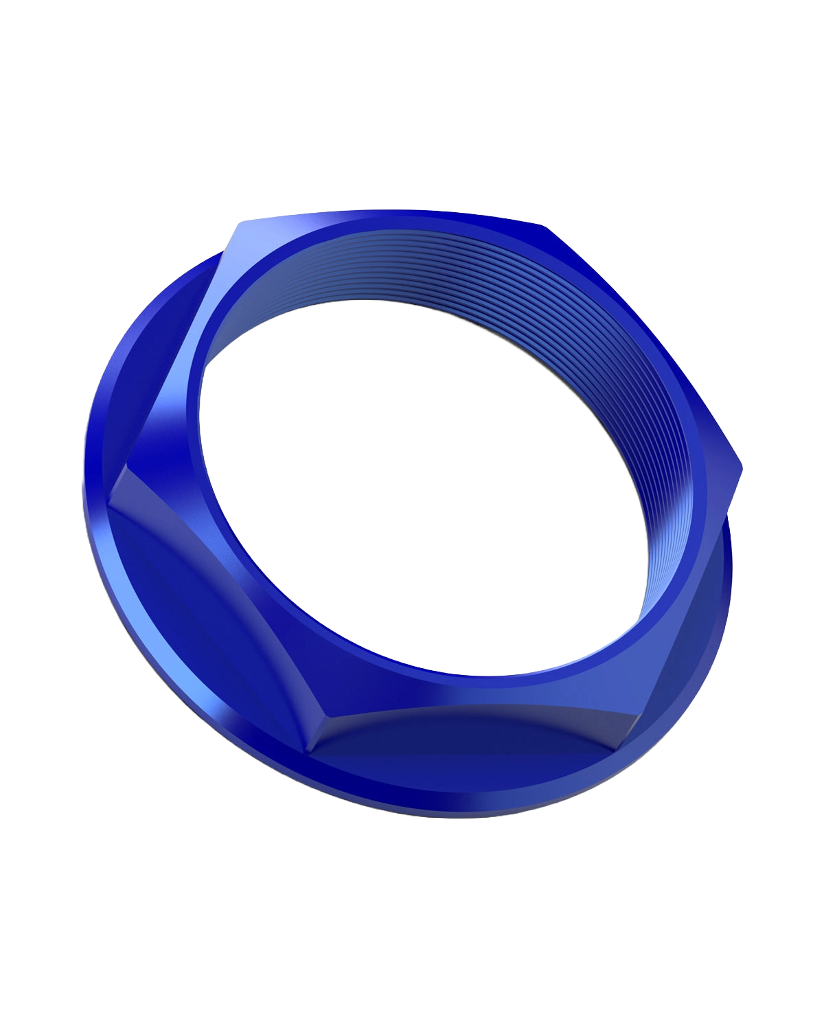 Super Touring Hex Nut _ Anodized Blue