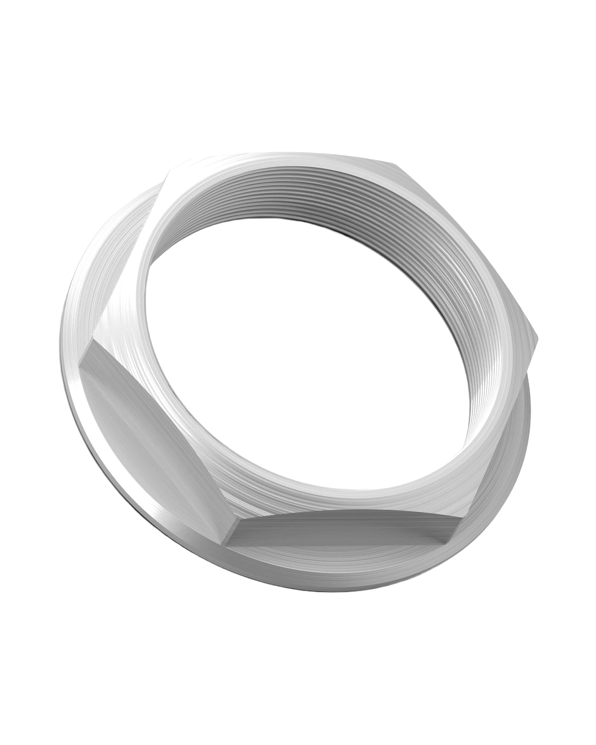Super Touring Hex Nut _ Anodized Silver