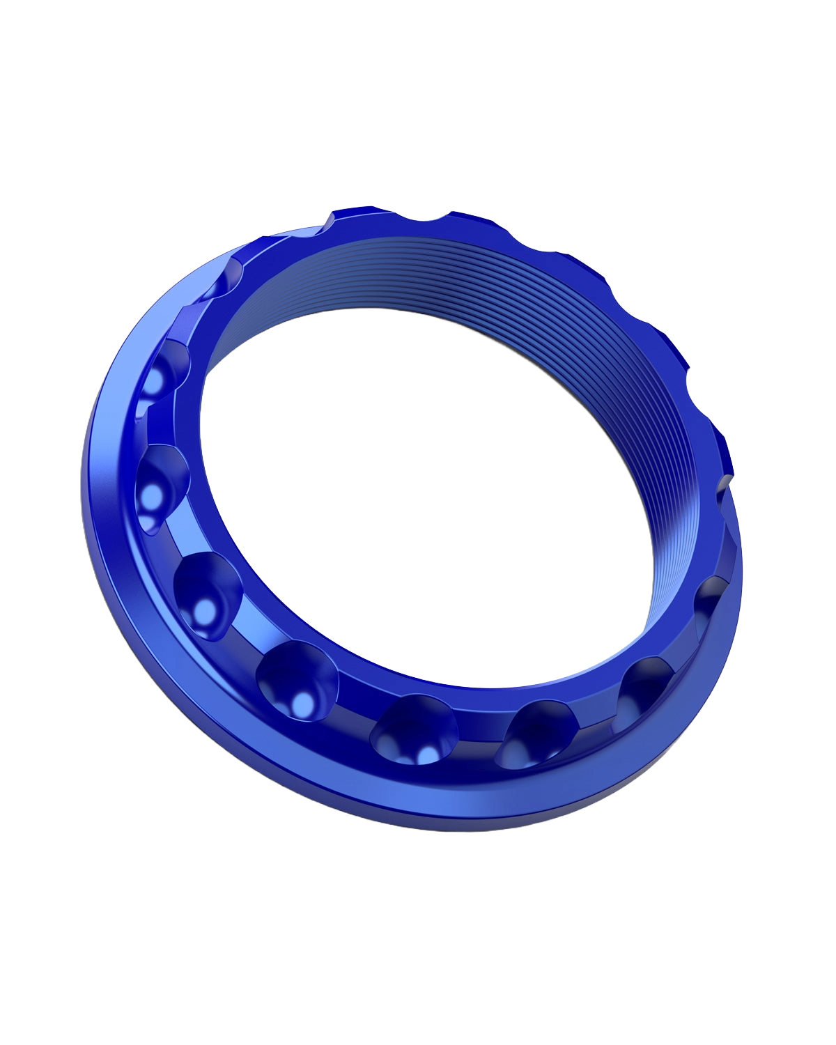 Super Touring Tech Nut _ Anodized Blue