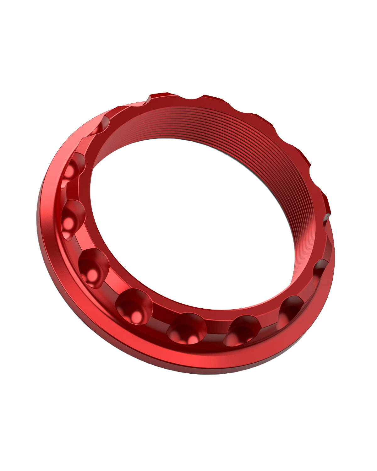 Super Touring Tech Nut _ Anodized Red