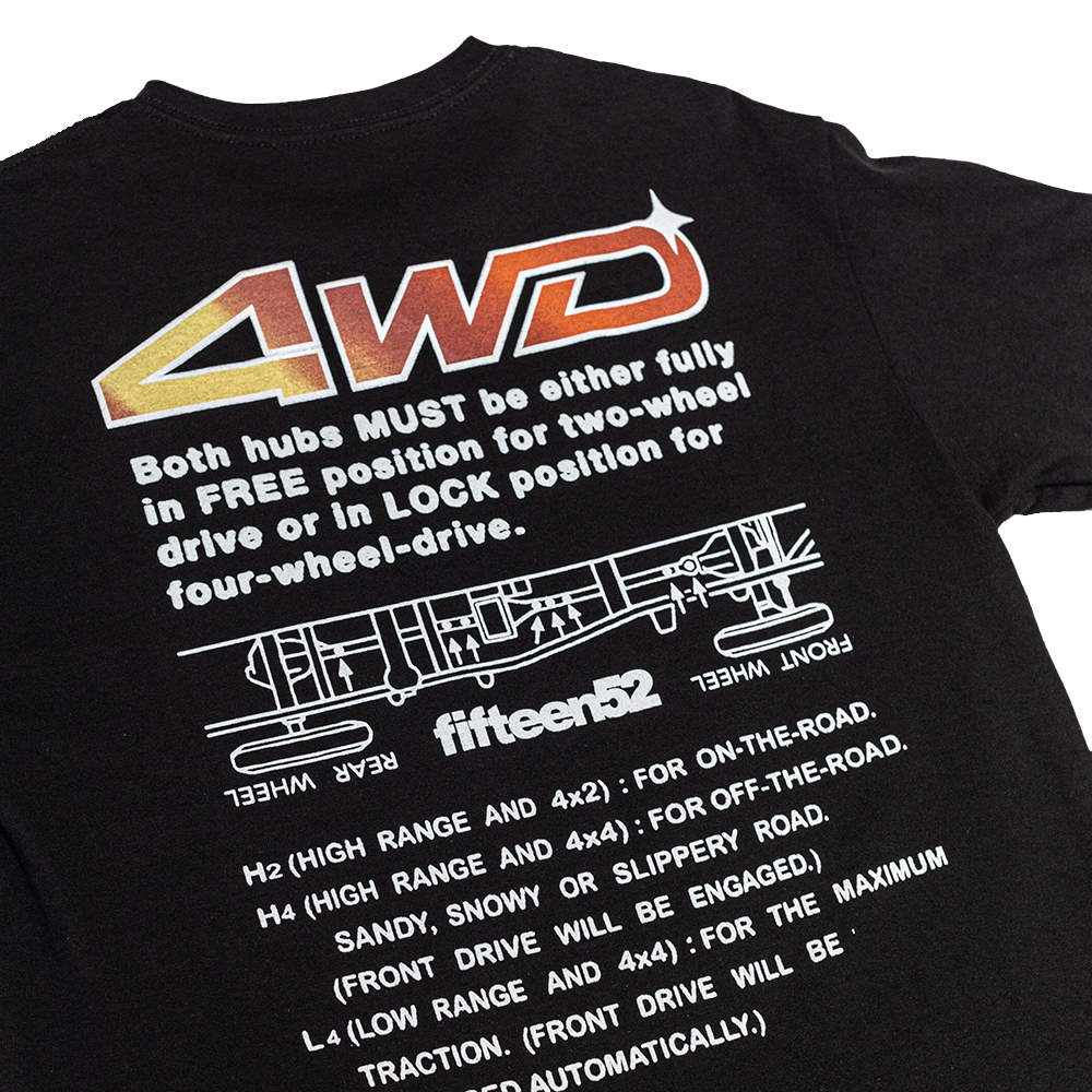 4WD Traction Tee _ Black