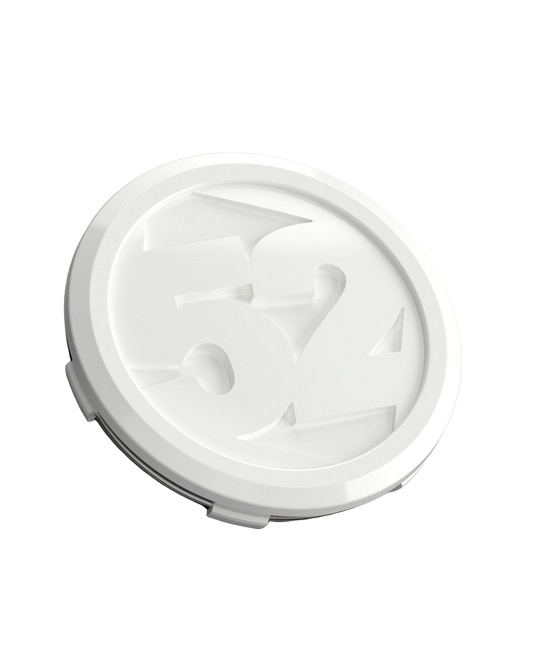 107mm HD Cap _ Classic White