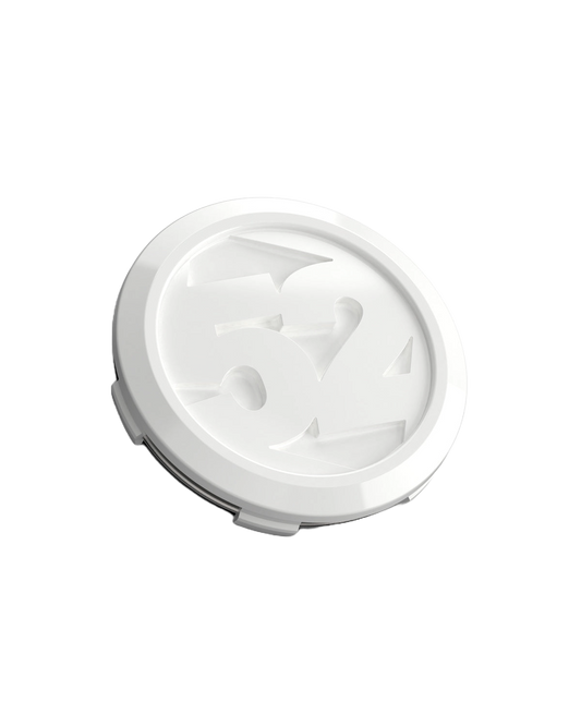 87mm HD Cap _ Classic White