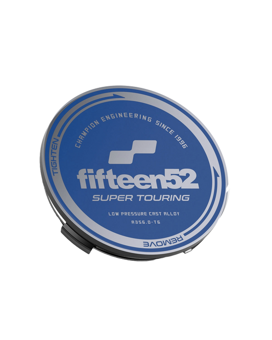 Super Touring Center Cap _ Blue / Chrome