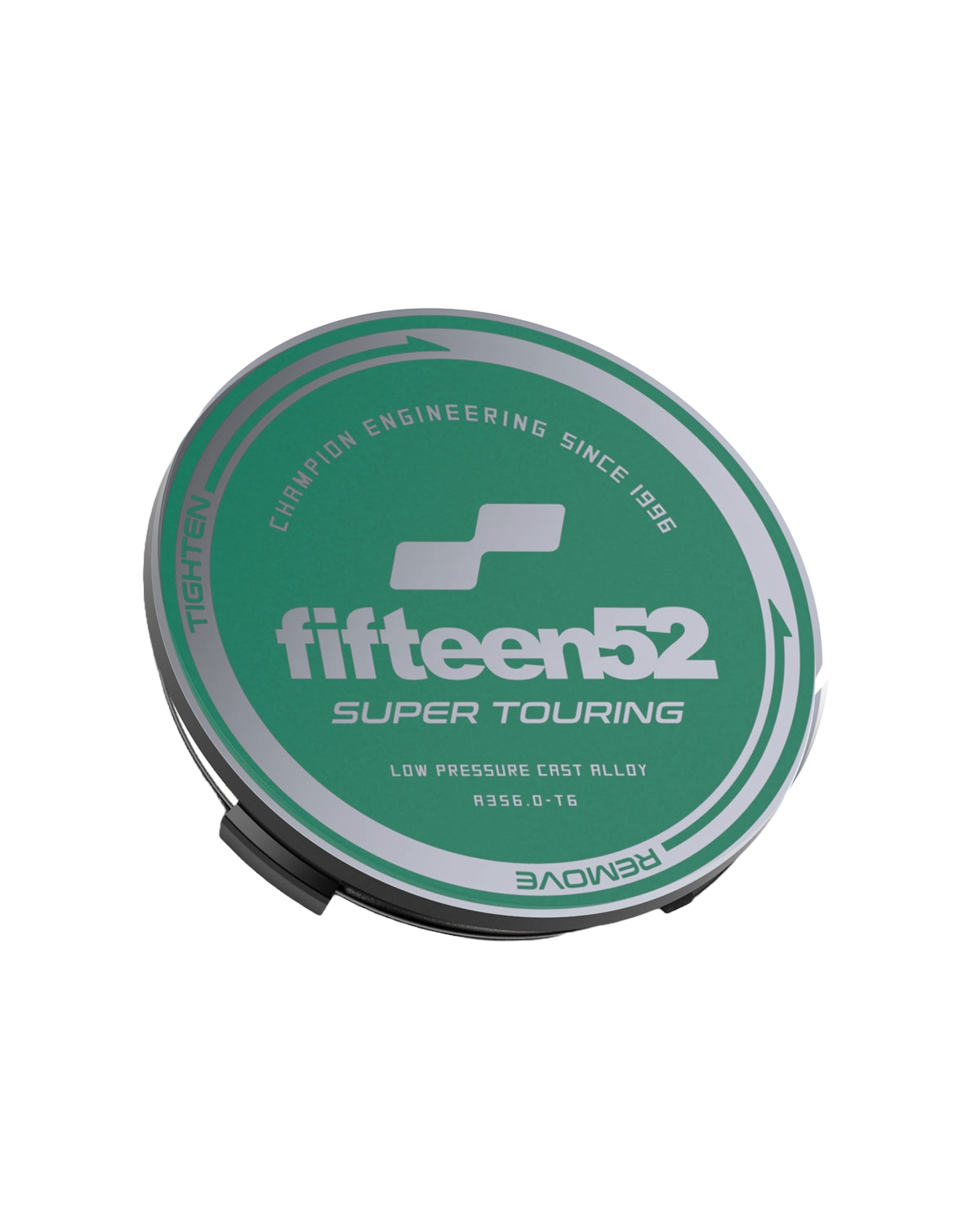 Super Touring Center Cap _ Green / Chrome