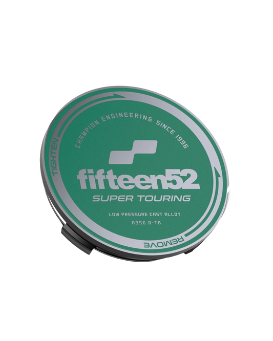 Super Touring Center Cap _ Green / Chrome