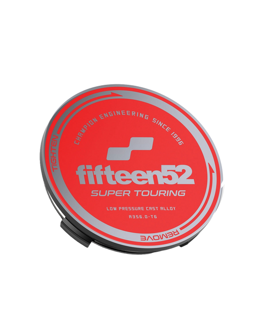 Super Touring Center Cap _ Red / Chrome