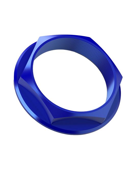 Super Touring Hex Nut _ Anodized Blue