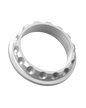 Super Touring Tech Nut _ Anodized Silver