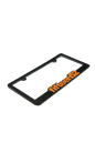 fifteen52 License Plate Frame _ Black / Orange