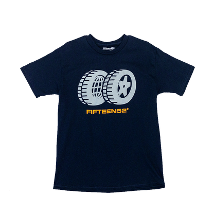 Big Wheel Tee _ Navy