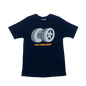 Big Wheel Tee _ Navy