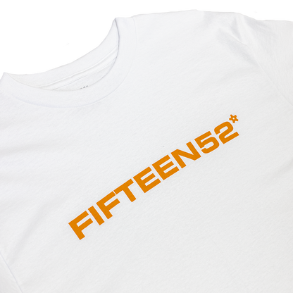Fineprint Logo Tee _ White