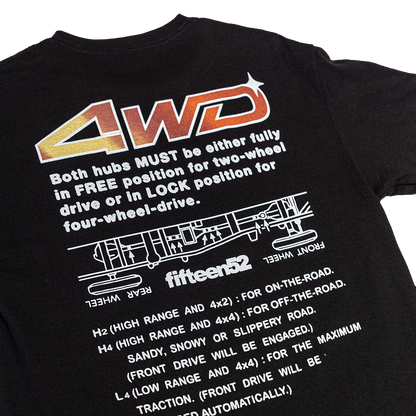 4WD Traction Tee _ Black