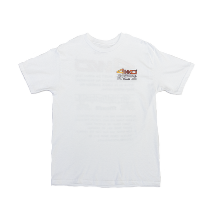 4WD Traction Tee _ White