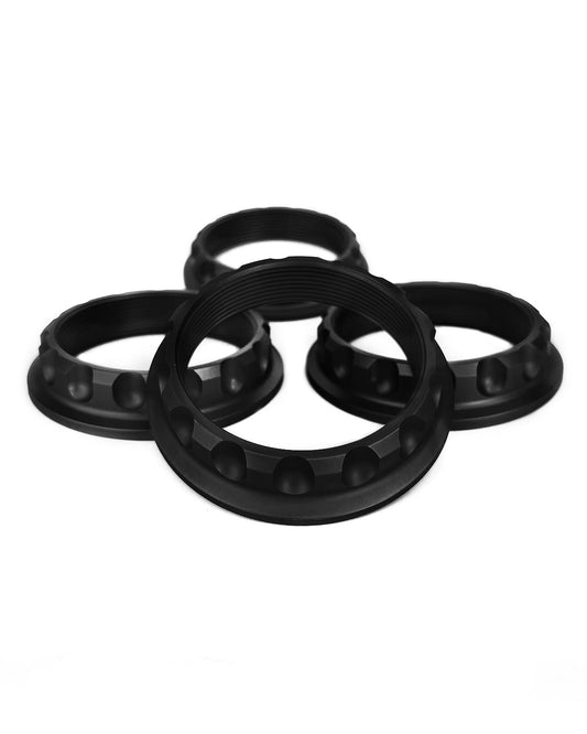 Super Touring Tech Nut Set _ Anodized Black