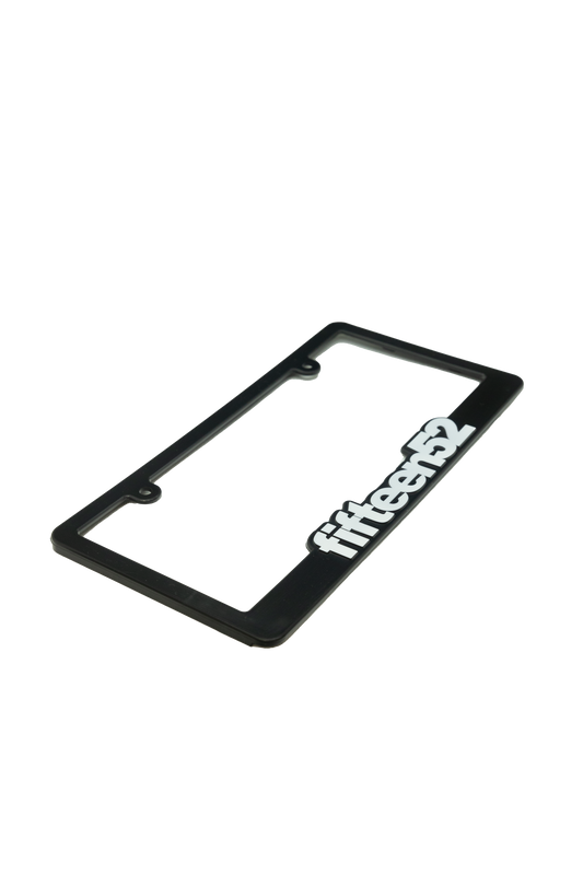 fifteen52 License Plate Frame _ White