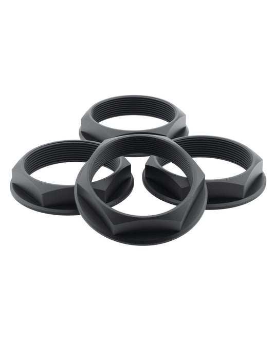 Super Touring Hex Nut Set _ Anodized Black
