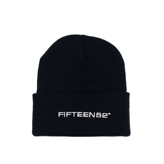 Fineprint Beanie _ Black