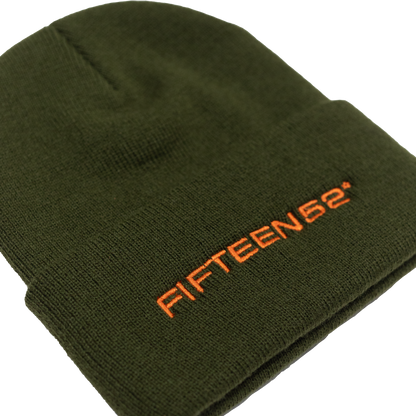 Fineprint Beanie _ Olive
