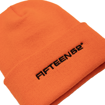 Fineprint Beanie _ Orange